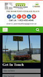 Mobile Screenshot of greenvilleselfstorageunits.com